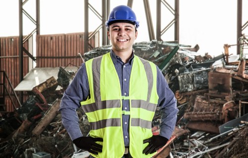 Professional waste management team in Honor Oak